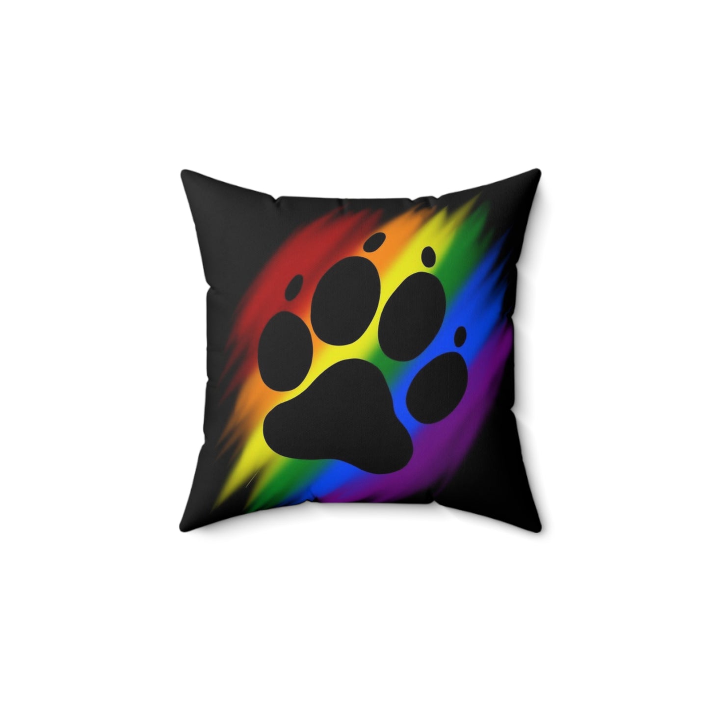 Faux Suede Square Pillow