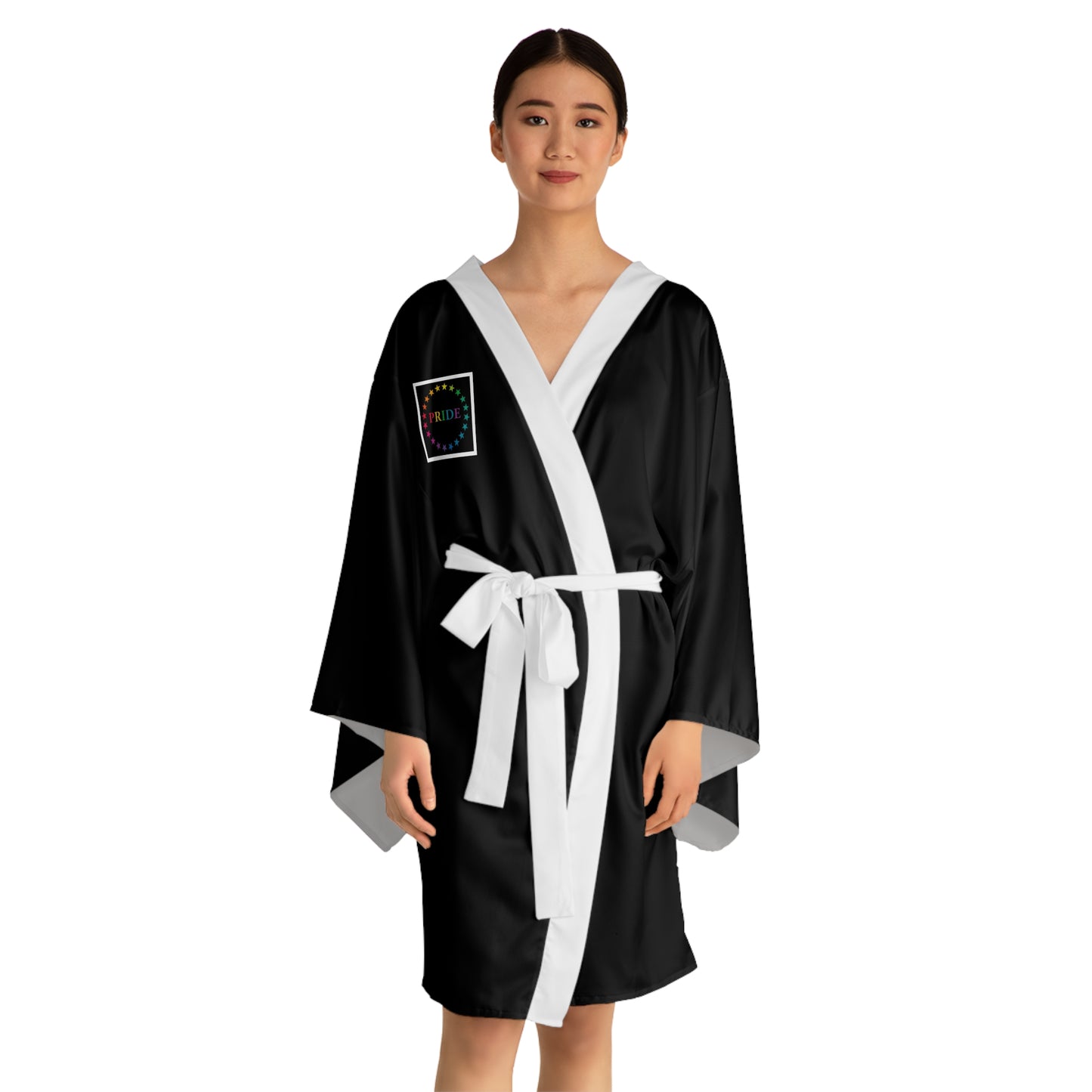 Long Sleeve Kimono Robe (AOP)
