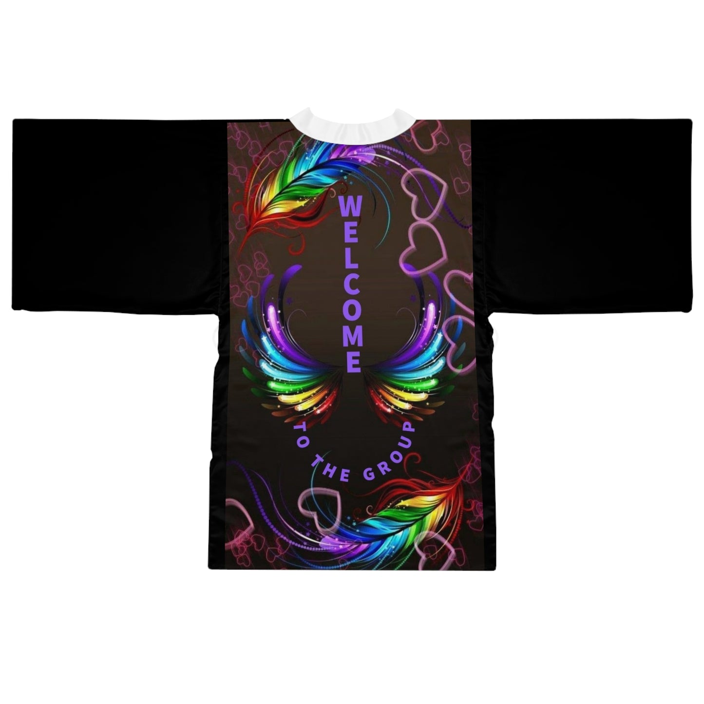 Long Sleeve Kimono Robe (AOP)