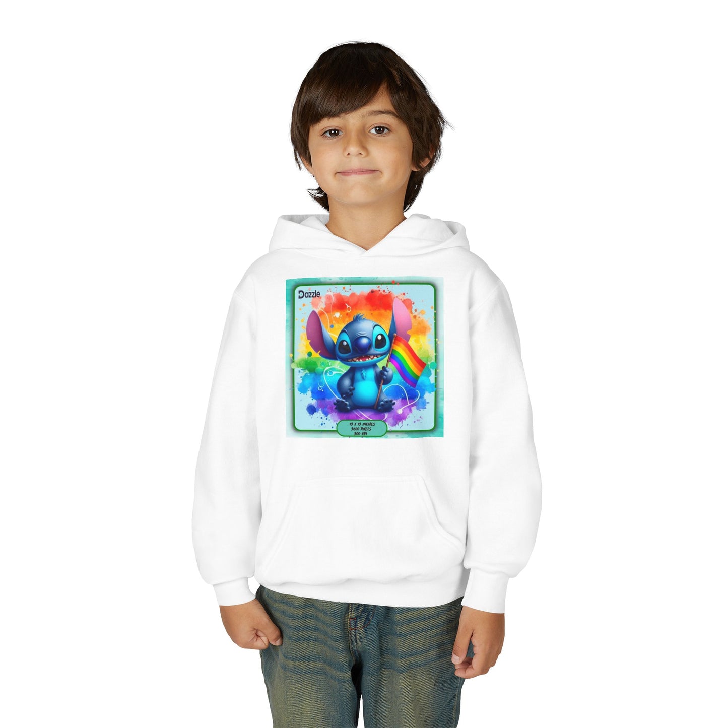 Youth Heavy Blend Hooded Sweatshirt