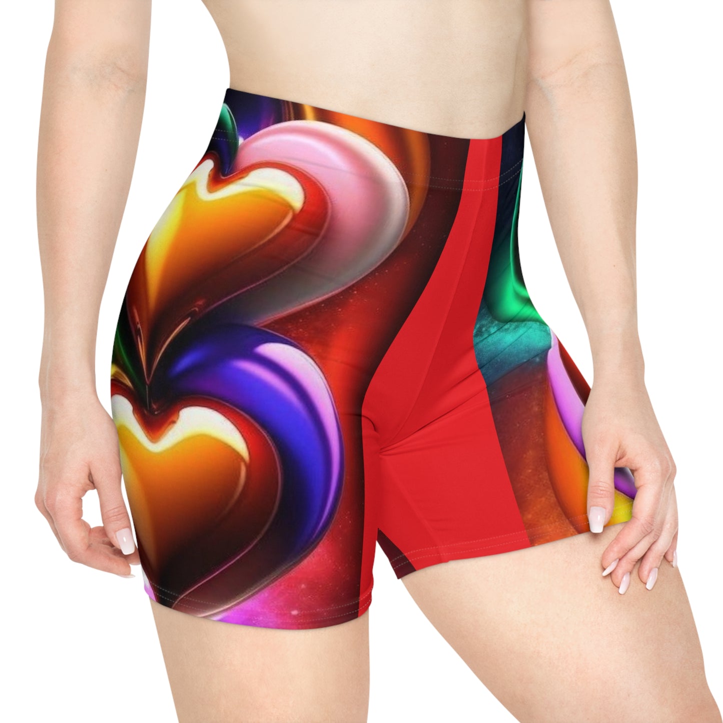 Women's Biker Shorts (AOP)