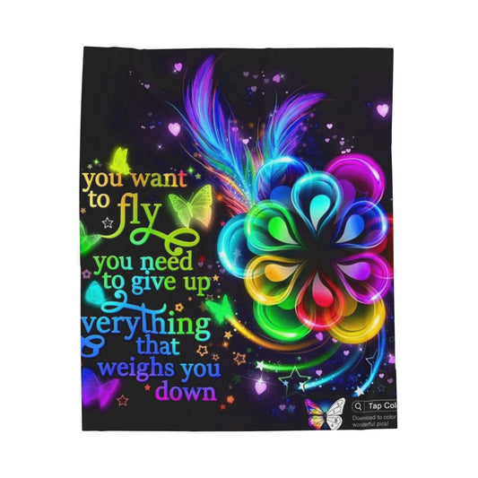 Velveteen Plush Blanket