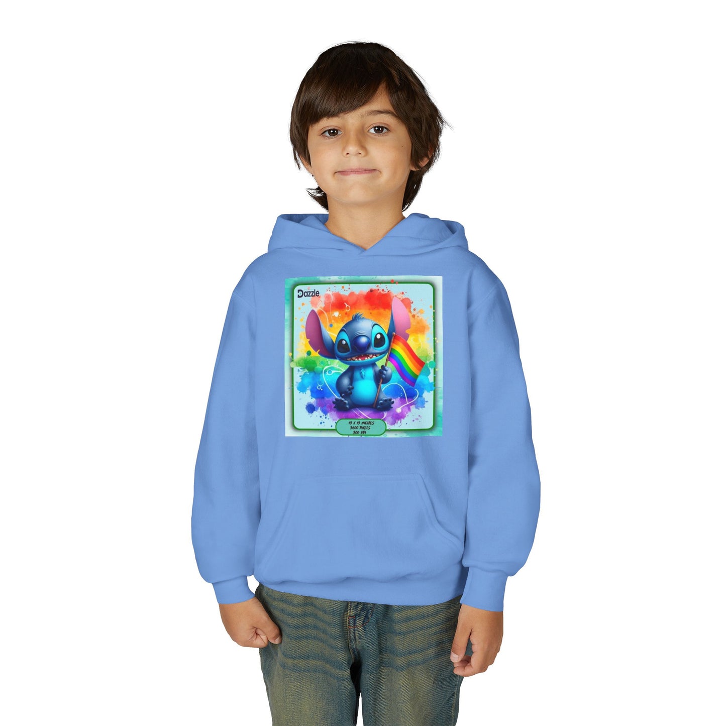 Youth Heavy Blend Hooded Sweatshirt